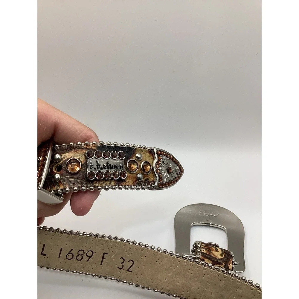 bb simon womens belt